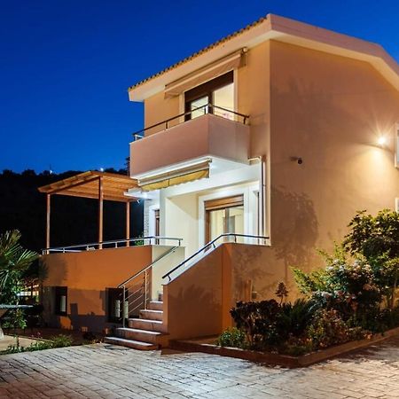 Villa Armonia - Beachfront Majestic Retreat Petalidi Bagian luar foto